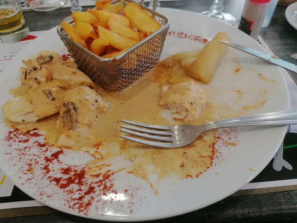 Filets de Poulet Aux Cèpes